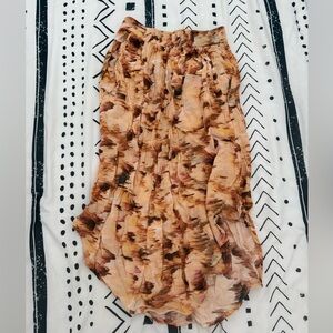 RVCA Abstract Print Women's Skirt With Pockets